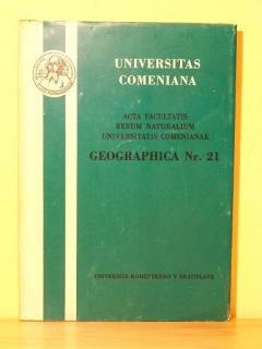 Geographica Nr. 21 (Acta facultatis rerum naturalium)