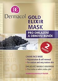 Dermacol Gold Elixir (pleťová maska)