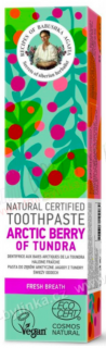 Babuška Agafia prírodná certifikovaná zubná pasta - Polárne bobule z Tundry - pre svieži dych ()