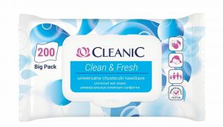 CLEANIC Clean  Fresh univerzálne osviežujúce vlhčené utierky  ()