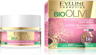 EVELINE Bio OLIVE aktívne omladzujúci krém - sérum (100%)