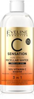 EVELINE C SENSATION micelárna voda 3v1