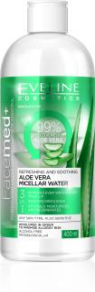 EVELINE Facemed+ osviežujúca a upokojujúca micelárna voda s aloe vera 3v1 ()