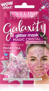 EVELINE Galaxity glitrová maska MAGIC CRYSTAL intenzívne vyhladzujúca