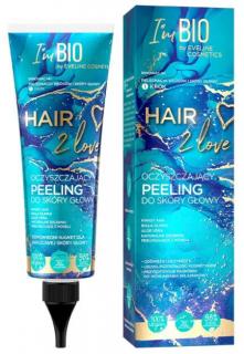 EVELINE HAIR 2 love čistiaci peeling na vlasovú pokožku (98%)