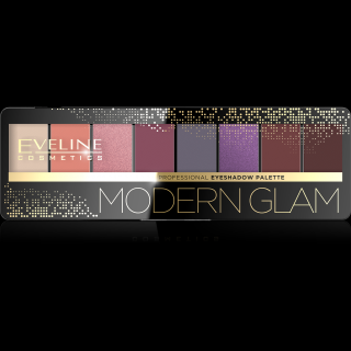 EVELINE paleta - očné tiene Modern Glam (8ks očných tieňov +)