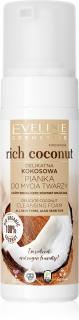 EVELINE Rich Coconut jemná kokosová čistiaca pena na tvár