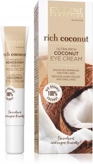 EVELINE Rich Coconut ultra-bohatý kokosový očný krém (97%)