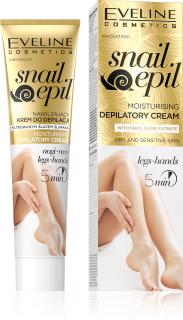 EVELINE snail epil hydratačný expresný depilačný krém na ruky a nohy 5 min! ()