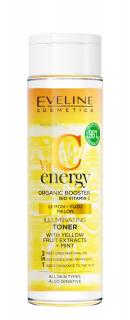 EVELINE Vit C Energy ORGANIC BOOSTER rozjasňujúce tonikum s výťažkami zo žltého ovocia a mäty ()