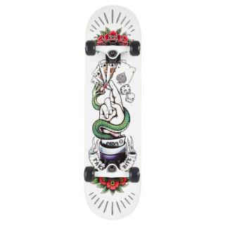 Area TYB 8  Skateboard - White