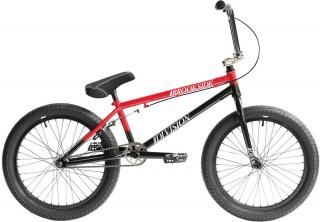 Division Brookside 20  2021 BMX Freestyle Bike - Black/Red Fade