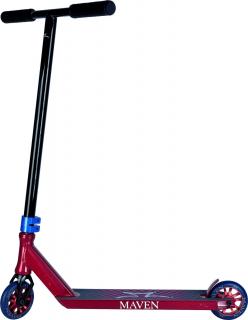 Freestylová  kolobežka AO Maven V2 Pro Scooter - Red Gloss