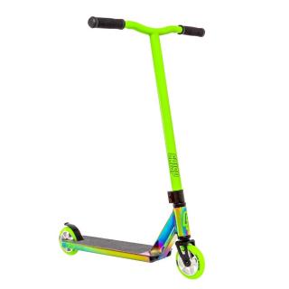 Freestylová kolobežka Crisp Surge Scooter  - Chrome Green