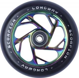 Longway Scorpion 110mm Pro Scooter Wheel - Neochrome