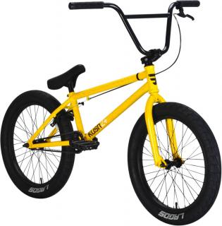 Mafia Kush 2+ 20  BMX Freestyle Bike - Yellow Splatter