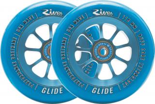 River Naturals Glide Pro Scooter Wheels 2-Pack - Shappire