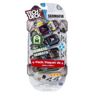 TECH DECK  Fingerboard 4 Pack náhodný dizajn