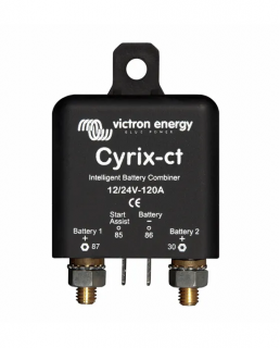 AKU Pb Prepojovač dvoch akumulátorov AKU-AKU Victron Energy Cyrix-ct 12/24V-120A ()