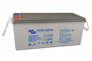 Akumulátor energie BezÚ Olovený AGM PbS04 Victron Energy SC AGM12-230 12V230Ah C800/V50 ()