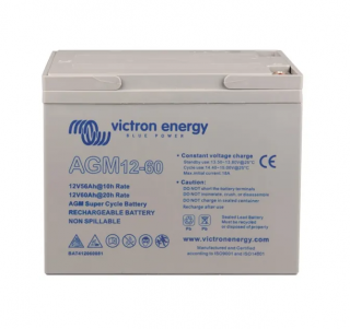 Akumulátor energie BezÚ Olovený AGM PbSO4 Victron Energy SC AGM12-60 12V/60Ah C800/V50% ()