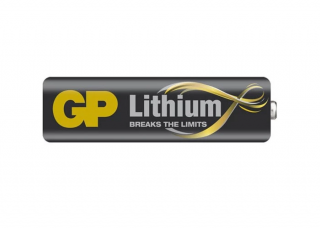 BAT Li primárna Lítiová batéria typ tužka AA GP Lithium R06 Mignon 1,5V GP15LF6 BK ()