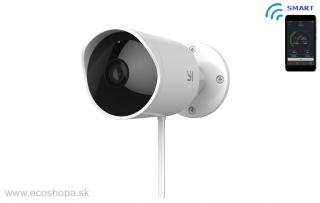 DA Sledovanie WiFi SMART bezpečnostná IP kamera XIAOMI YI Outoor Camera 2MP-1080HD ()