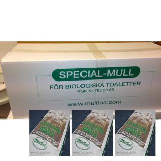 Eco toalety príslušenstvo - Kompostovací Substrát Special Mull MullToa 21kg= 3PK ()