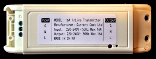 EFS Meranie elektr. energie Galvanický Monitor 1-F InLine Transmitter 16A ()