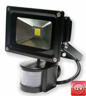 LED reflektor NN s PIR senzorom 10W 9x SMD-COB LED WESTECH LEDFL 2425 DC=12V NB ()