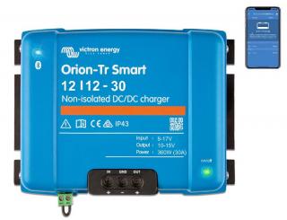 Nabíjačka adaptívna 3-F DC/DC Smart 12V/12V VE ORION-Tr BT 30A/360W/GO ()