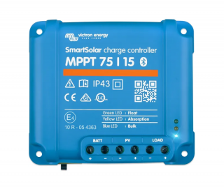 Regulátor nabíjania MPPT FVP-AKU-SPT Victron Energy SmartSolar VE.D 15A-12/24V MPPT 75/15 ()