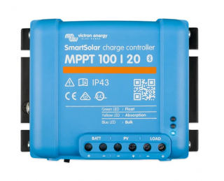 Regulátor nabíjania MPPT FVP-AKU-SPT Victron Energy SmartSolar VE.D 20A-12/48V MPPT 100/20 ()