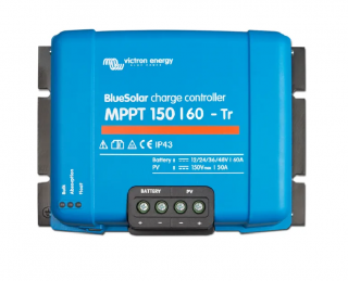 Regulátor nabíjania MPPT FVP-AKU Victron Energy BlueSolar VE.D 60A-12/24/48V MPPT 150/60-Tr ()
