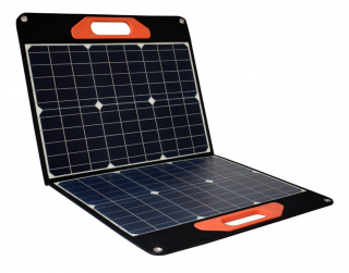 Solár FV panel skladací prenosný SS-PN MoK 60Wp/3.5A GOOWEI ENERGY SN-ME-SC60W UM22V ()