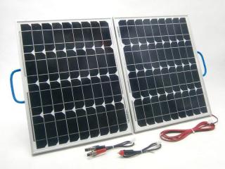 Solár kufríková prenosná sada - FV panel a Regulátor MALAPA SP-M60Wp/R7A SO-108 ()