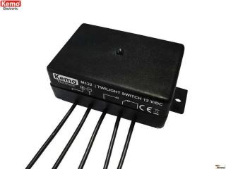 SolárMZ - nastaviteľný Súmrak/Svetlo senzor DC=12V KEMO TwiLight Switch M122 12V ()