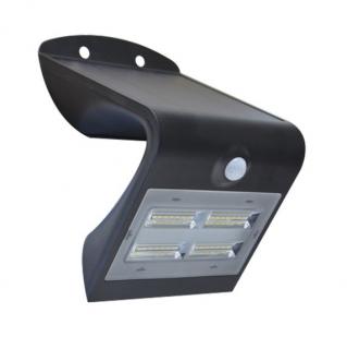 Solárne nástenné DL a PIR senzorové osvetlenie 30x LED IMMAX 3.2W 08427L BK ()