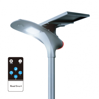 Solárne verejné osvetlenie - Lampa LED+DO 2260lm/ACU-190Wh/SP-65Wp/MiW RoadSmart FB65-C ()