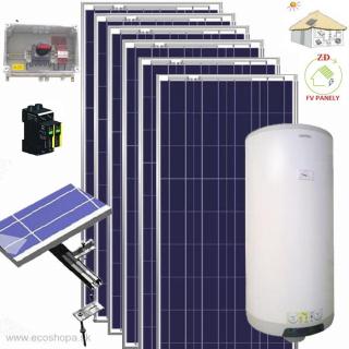 Solárny FV HYBRID systém pre ohrev vody DC/AC 1F SP1.7kWp/DC9A  LOGITEX OVSLXMKA ()