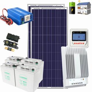 Solárny HB záložný systém AC-24H/4.8kW D24V/SP570Wp/RM20A/2A250Ah/CS8 BACKUP90RD ()