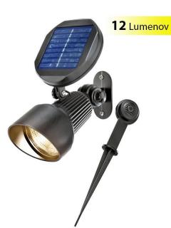 Solárny záhradný reflektor DL senzor 3xLED T8H ESOTEC Spotlight TB ()