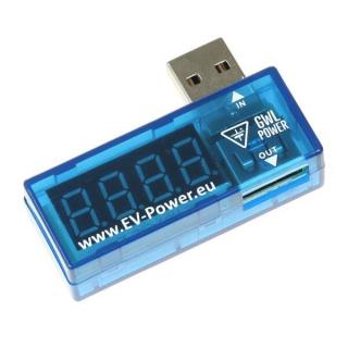 Spotreba - meranie el. energie GWLPOWER Elektromer USB DC=5V/2.1A ()