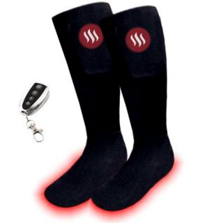 VOB Vyhrievané zimné ponožky DO/CFiB3-8W/LiPoly-2.4Ah GLOVII GQ2 M/L Čierna/Červená ()