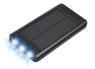 Záložný prenosný zdroj energie 8.000mAh + Solár FVP 1.2Wp POWERPlus SPARROW PowerBank Solar-USB A/C ()