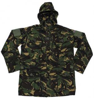 Britský kabát  WINDPROOF  - DPM woodland camo - originál, NOVÝ (Smock, Combat, windproof - kabát anglicko DPM woodland má množstvo veľkých káps, kapucňu a pevný materiál, ktorý odolá vetru či ľahkému dažďu)