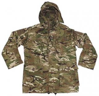 Britský kabát  WINDPROOF  - MTP camo - originál, NOVÝ (Smock, Combat, windproof - kabát Anglicko MTP camo má množstvo veľkých káps, kapucňu a pevný materiál, ktorý odolá vetru či ľahkému dažďu)