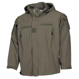 Bunda Softshell MFH, GEN III, Level 5 - Oliva