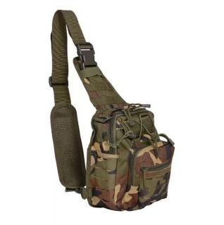 Gurkha Tactical LC-B55 taktická taška na rameno - woodland-US