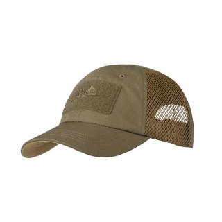 Helikon-Tex Baseball Vent Cap - taktická sieťovinová šiltovka s velcro panelmi - ADAPTIVE GREEN